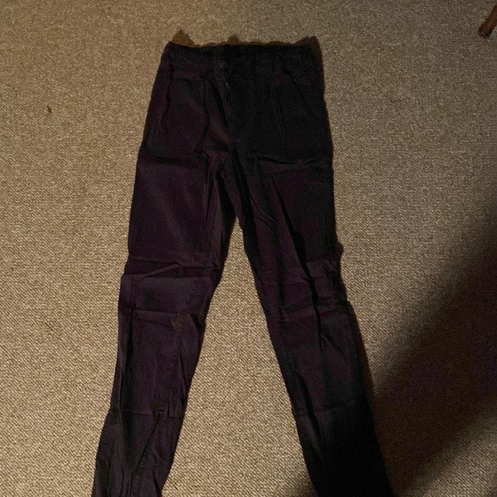 American Eagle black super stretch skinny jeans